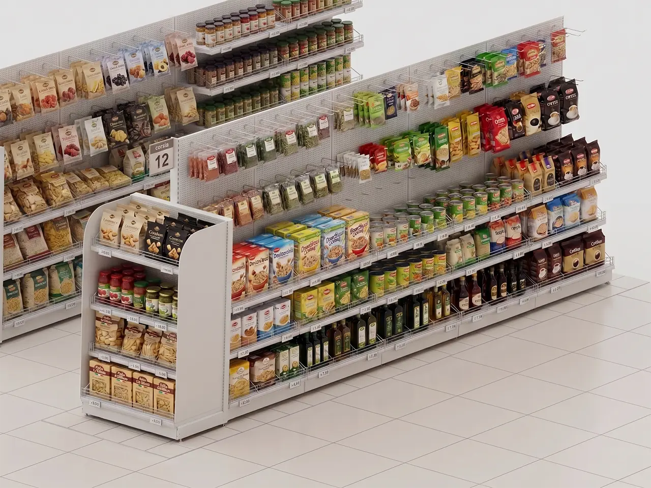 CMG Scaffalature per supermercati 4